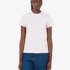 T-shirt i ekologisk bomullsjersey från Goose