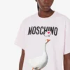 T-shirt i ekologisk bomullsjersey från Goose