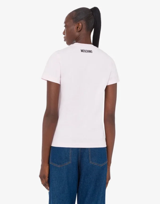 T-shirt i ekologisk bomullsjersey från Goose