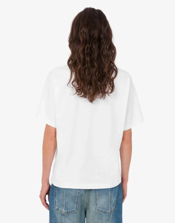 T-shirt i ekologisk bomullsjersey från Goose