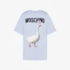 T-shirt i ekologisk bomullsjersey från Goose
