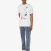 T-shirt i ekologisk bomullsjersey Goose