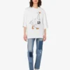 T-shirt i ekologisk bomullsjersey Goose