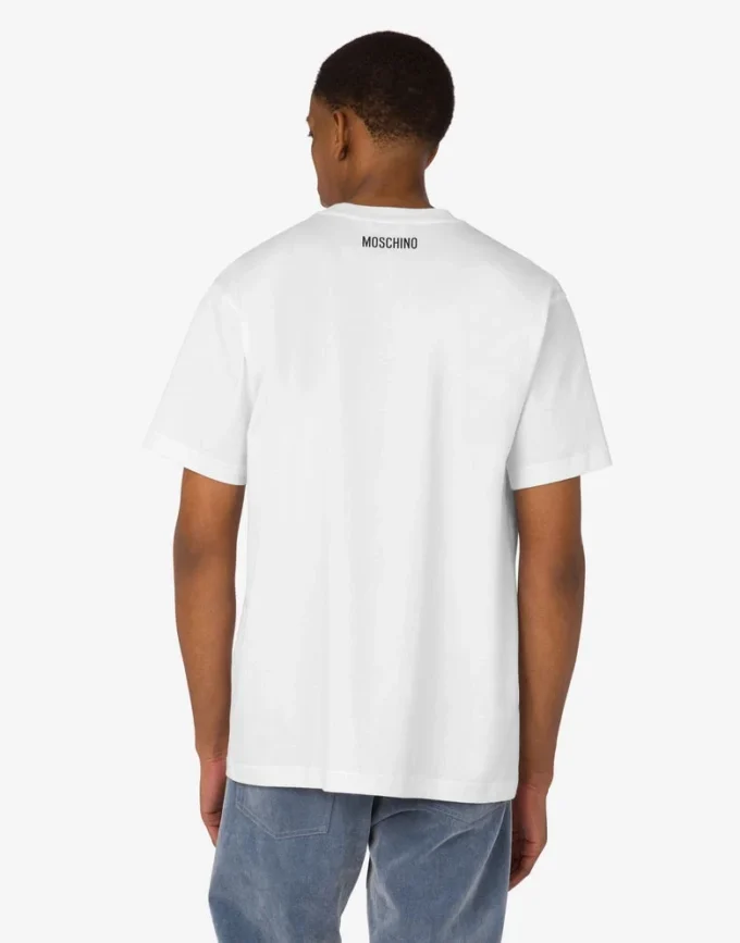 T-shirt i ekologisk bomullsjersey Goose