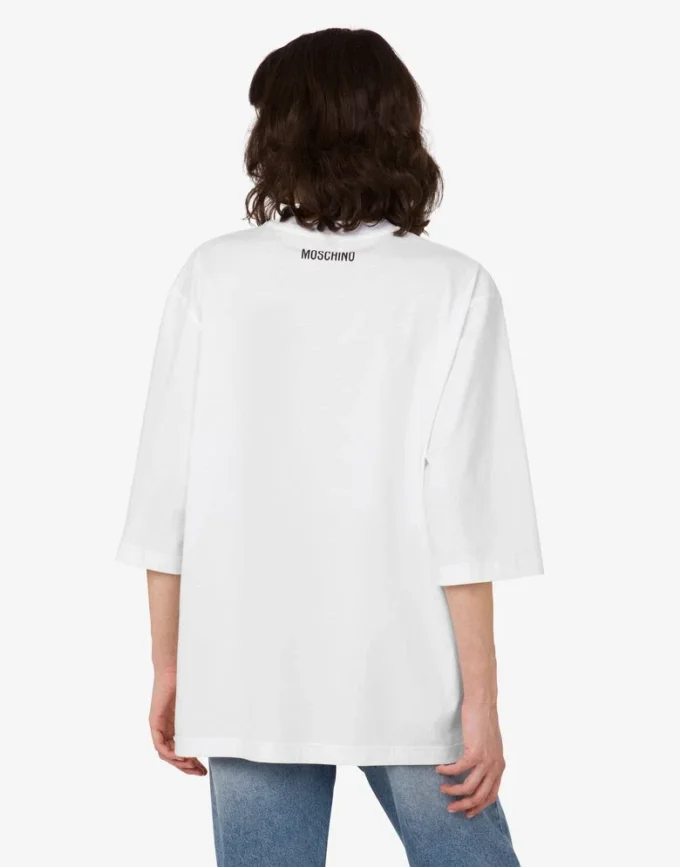 T-shirt i ekologisk bomullsjersey Goose