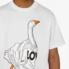 T-shirt i ekologisk bomullsjersey Goose