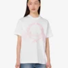 T-shirt i ekologisk bomullsjersey Laurel Crown
