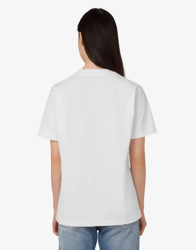 T-shirt i ekologisk bomullsjersey Laurel Crown