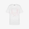 T-shirt i ekologisk bomullsjersey Laurel Crown