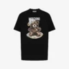 T-shirt i ekologisk bomullsjersey Moschino Teddy Bear