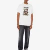 T-shirt i ekologisk bomullsjersey Moschino Teddy Bear
