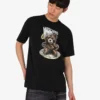 T-shirt i ekologisk bomullsjersey Moschino Teddy Bear