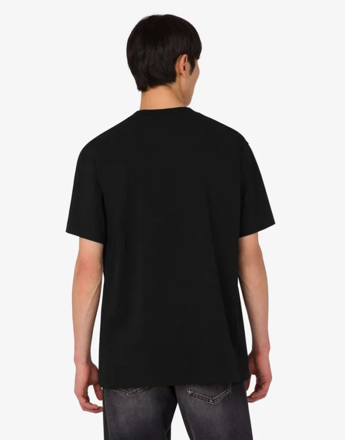 T-shirt i ekologisk bomullsjersey Moschino Teddy Bear