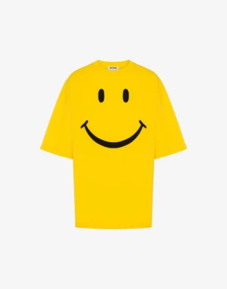 T-shirt i ekologisk bomullsjersey Smiley®
