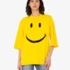 T-shirt i ekologisk bomullsjersey Smiley® T-shirt i ekologisk bomullsjersey Smiley®