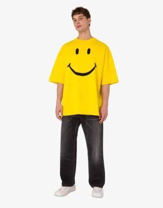 T-shirt i ekologisk bomullsjersey Smiley®