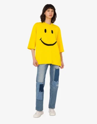 T-shirt i ekologisk bomullsjersey Smiley®