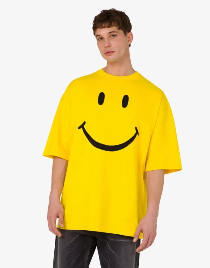 T-shirt i ekologisk bomullsjersey Smiley®