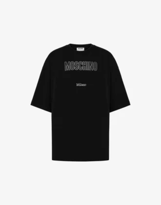 T-shirt i ekologisk jersey med dekoration
