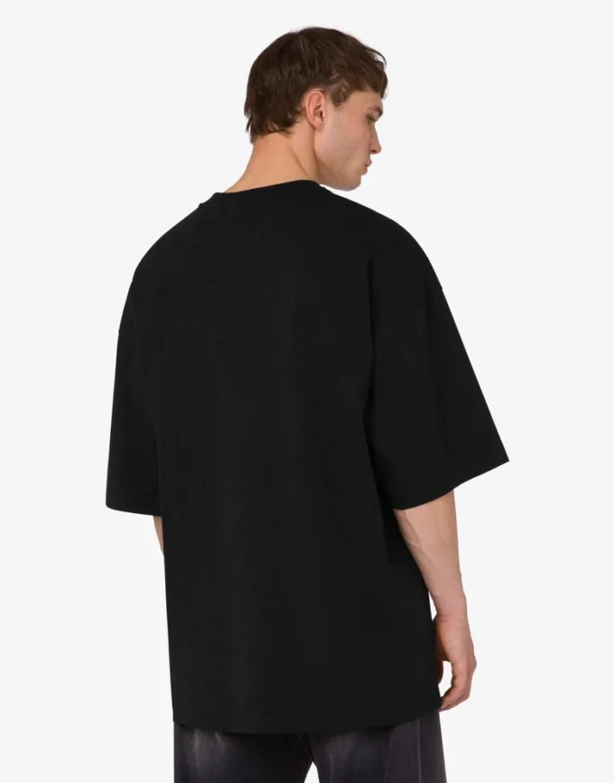 T-shirt i ekologisk jersey med dekoration