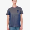 T-shirt i tryckt ekologisk bomullsjersey