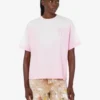 T-shirt i tryckt ekologisk bomullsjersey