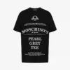 T-shirt i tryckt ekologisk bomullsjersey