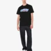 T-shirt i tryckt ekologisk bomullsjersey