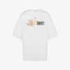 T-shirt i tryckt ekologisk bomullsjersey