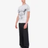 T-shirt i tryckt ekologisk bomullsjersey