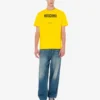 T-shirt i tryckt ekologisk bomullsjersey