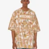 T-shirt i tryckt ekologisk bomullsjersey T-shirt i tryckt ekologisk bomullsjersey