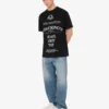 T-shirt i tryckt ekologisk bomullsjersey