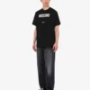 T-shirt i tryckt ekologisk bomullsjersey