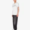 T-shirt i tryckt ekologisk bomullsjersey