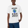 T-shirt i tryckt ekologisk bomullsjersey