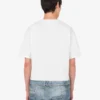 T-shirt i tryckt ekologisk bomullsjersey
