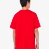 T-shirt i tryckt ekologisk bomullsjersey