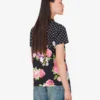 T-shirt i tryckt ekologisk bomullsjersey
