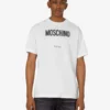 T-shirt i tryckt ekologisk bomullsjersey
