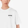 T-shirt i tryckt ekologisk bomullsjersey