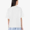 T-shirt i tryckt ekologisk bomullsjersey