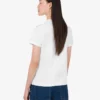 T-shirt i tryckt ekologisk bomullsjersey