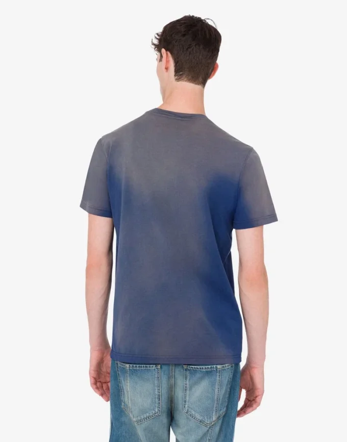 T-shirt i tryckt ekologisk bomullsjersey