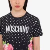 T-shirt i tryckt ekologisk bomullsjersey