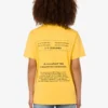 T-shirt i tryckt ekologisk bomullsjersey