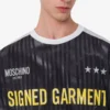 T-shirt i tryckt ekologisk bomullsjersey T-shirt i tryckt ekologisk bomullsjersey