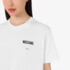 T-shirt i tryckt ekologisk bomullsjersey