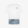 T-shirt i tryckt ekologisk bomullsjersey
