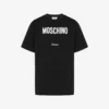 T-shirt i tryckt ekologisk bomullsjersey